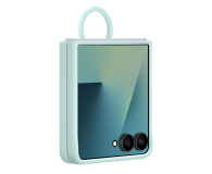 Samsung Ring Case Silicone  do Galaxy Z Flip7 light cyan - 1346820 - zdjęcie 1